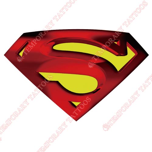 Superman Customize Temporary Tattoos Stickers NO.288